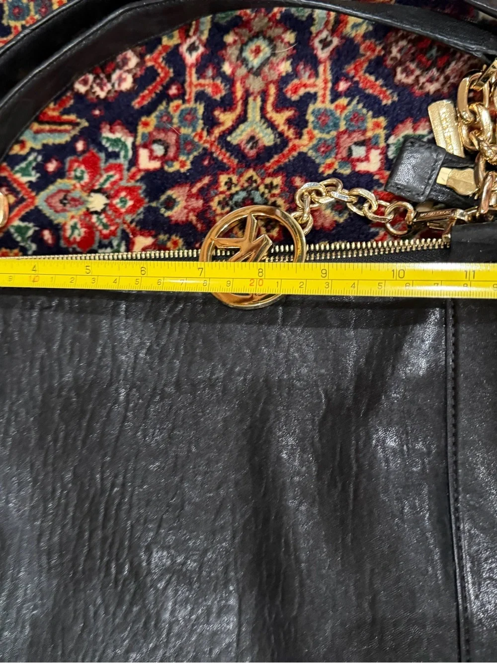 Michael Michael Kors Stanthorpe Large Satchel in Black! Preowned!!